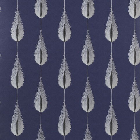 Plato Midnight Wallpaper by Jane Churchill 