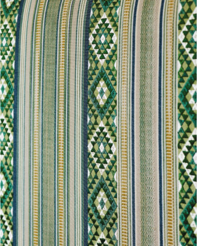 Javalli Stripe Green Fabric by Jane Churchill
