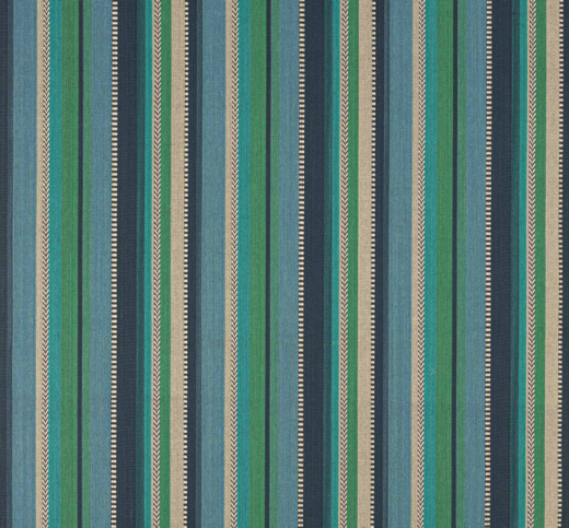 Kansa Stripe Blue Fabric by Jane Churchill