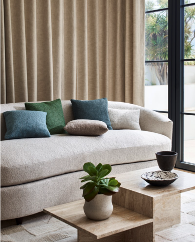Kline Natural Fabric by Jane Churchill
