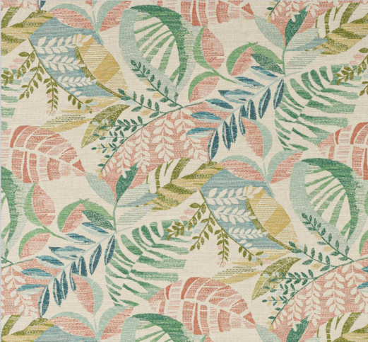 Luca Green/Multi Fabric by Jane Churchill