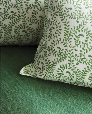 Millie Green Fabric by Jane Churchill