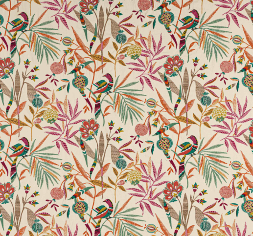 Pomegranate Tree Multi Fabric by Jane Churchill
