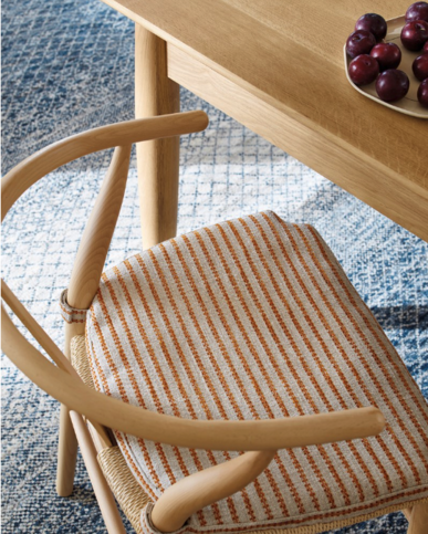 Riley Orange Fabric by Jane Churchill