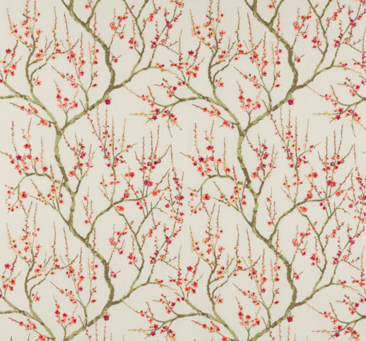 Taree Pink Fabric by Jane Churchill