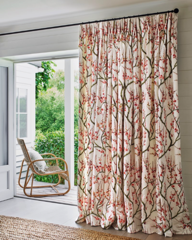Taree Pink Fabric by Jane Churchill