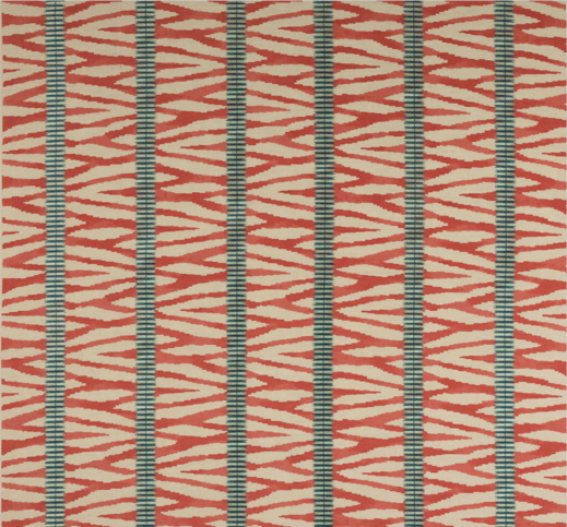 Wilder Red Fabric by Jane Churchill