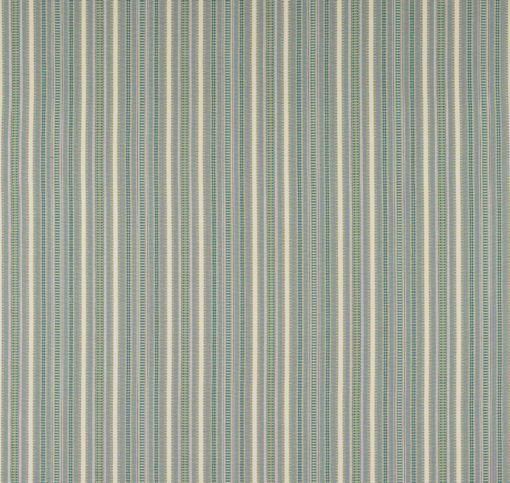 Yarra Stripe Aqua/Lime Fabric by Jane Churchill