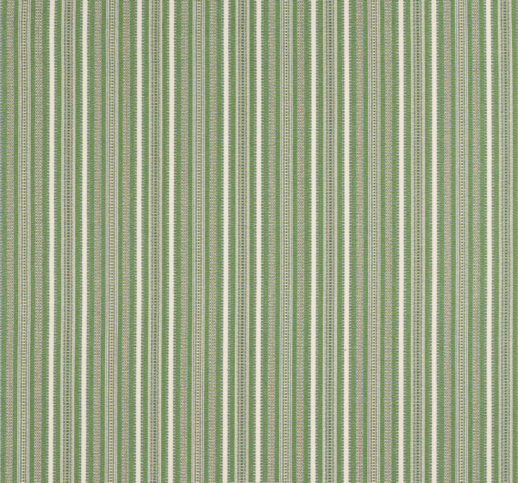 Yarra Stripe Green Fabric by Jane Churchill