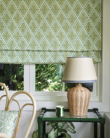 Zadie Green Fabric by Jane Churchill