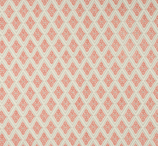 Zadie Red Fabric by Jane Churchill
