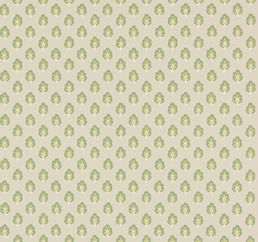 Albie Green Wallpaper by Jane Churchill