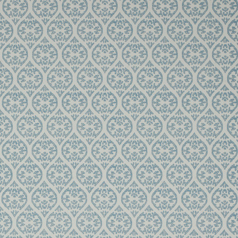 Elphin Soft Blue Wallpaper by Jane Churchill