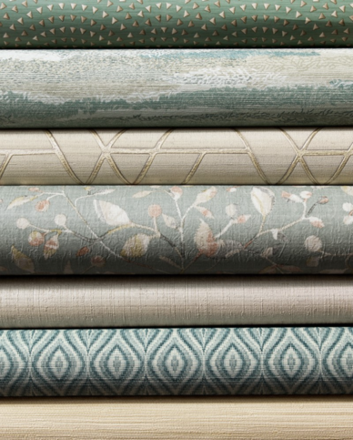 Esker Pale Gold Wallpaper by Jane Churchill