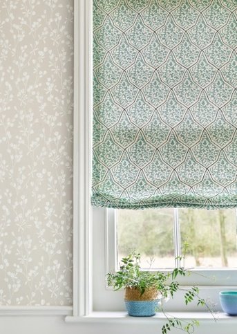 Ines Beige Wallpaper by Jane Churchill