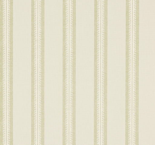 Innis Stripe Green Wallpaper by Jane Churchill