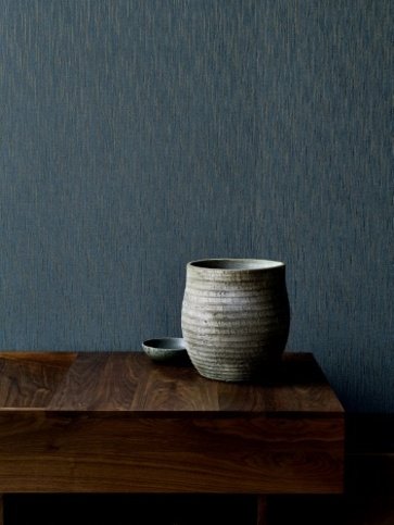Tiziano Midnight Wallpaper by Jane Churchill