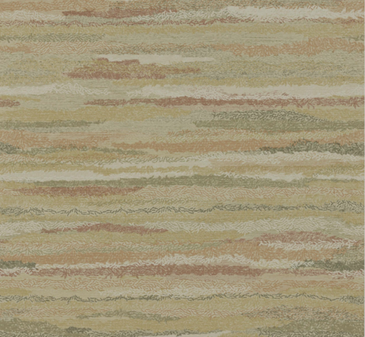 Lanata Pink/Gold Wallpaper by Jane Churchill