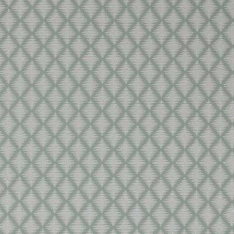 Lea Aqua Wallpaper by Jane Churchill