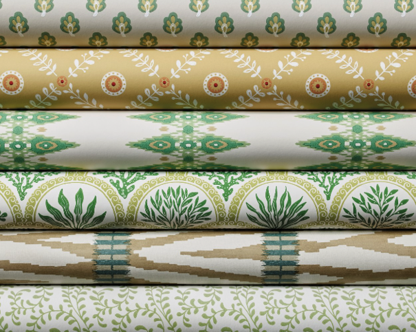 Millie Green Wallpaper by Jane Churchill