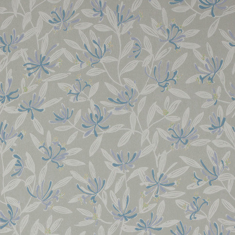 Nerissa Blue Wallpaper by Jane Churchill