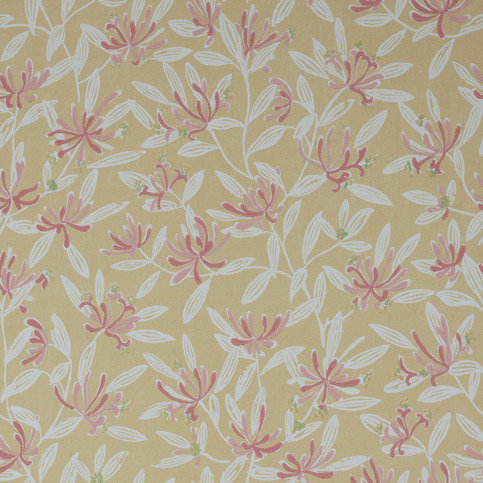 Nerissa Yellow Wallpaper by Jane Churchill