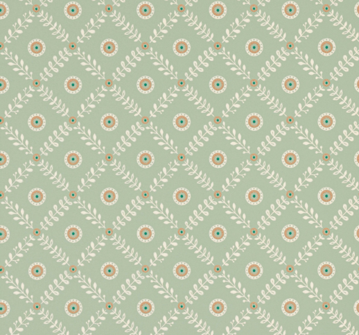 Payton Aqua Wallpaper by Jane Churchill