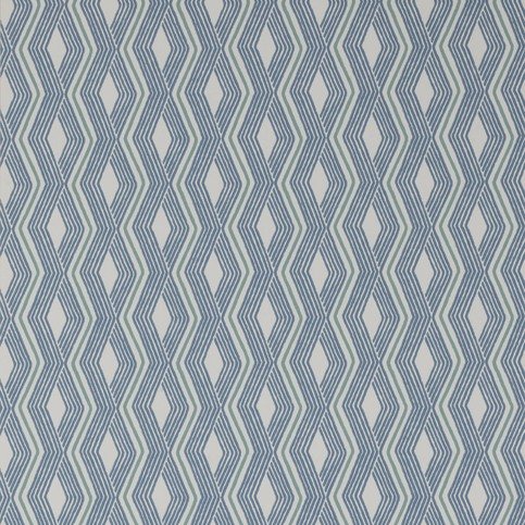 Pemba Blue/Aqua Wallpaper by Jane Churchill