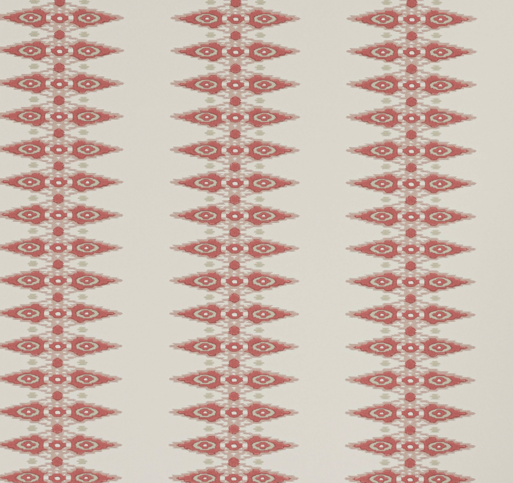 Priya Stripe Pink Wallpaper by Jane Churchill