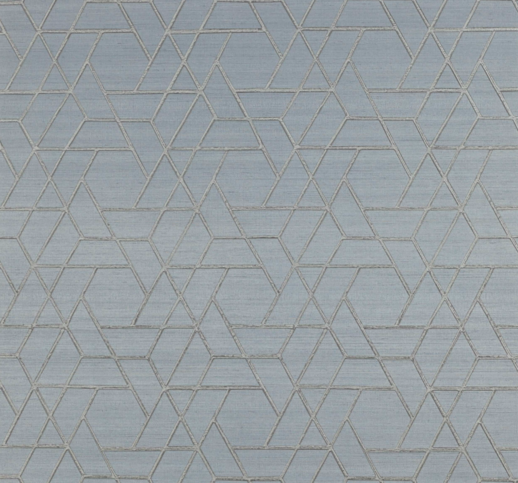 Zelma Blue Wallpaper by Jane Churchill