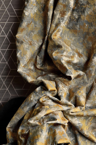 Zelma Charcoal Wallpaper by Jane Churchill