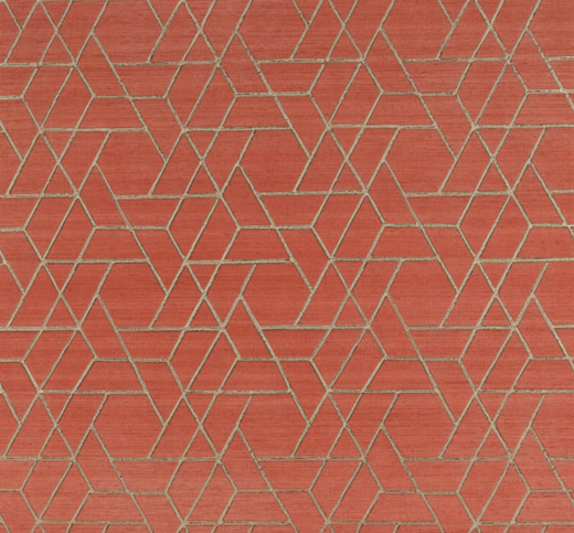 Zelma Red Wallpaper by Jane Churchill