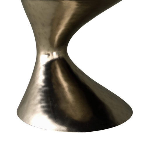 Canopy Antique Nickel Dining Table by Julian Chichester 