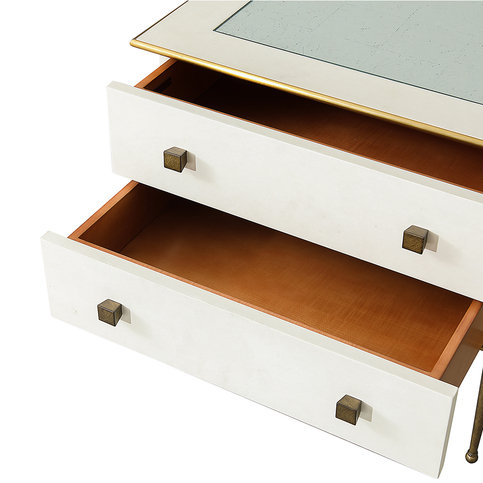 Getty Natural Vellum & Cortes Gold Bedside By Julian Chichester