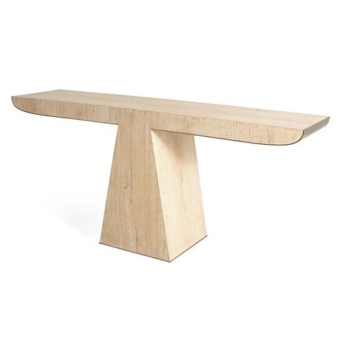Angel Bleached Oak Washed Console by Julian Chichester 