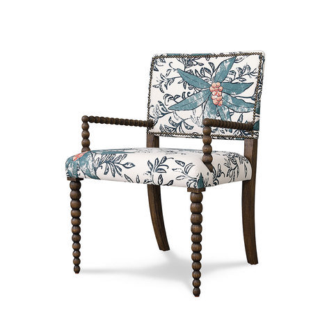Bobbin Carver Chair - Upholstered Back by Julian Chichester 