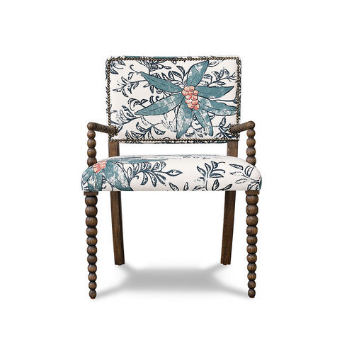 Bobbin Carver Chair - Upholstered Back by Julian Chichester 