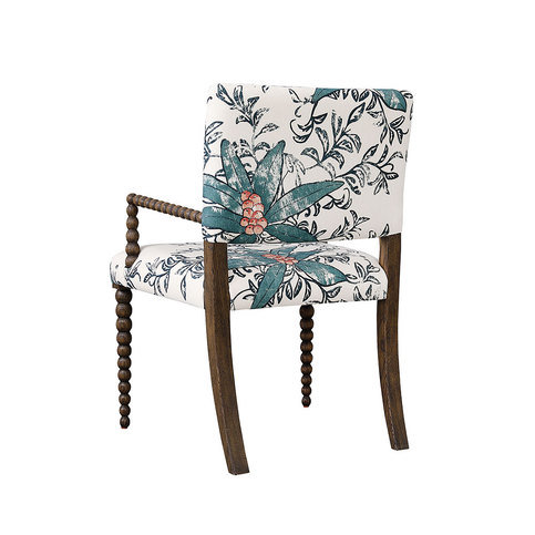 Bobbin Carver Chair - Upholstered Back by Julian Chichester 