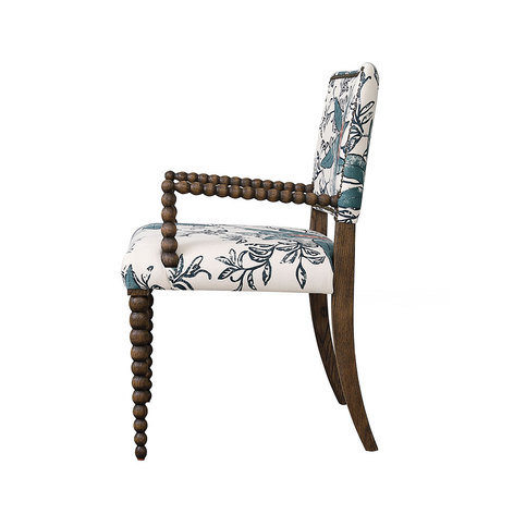 Bobbin Carver Chair - Upholstered Back by Julian Chichester 