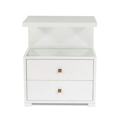 Enzo White Colourist Bedside by Julian Chichester 