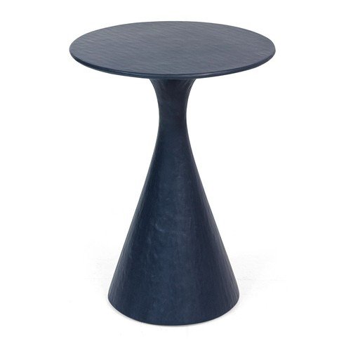 Kaspar Blue Faux Gesso Side Table by Julian Chichester 