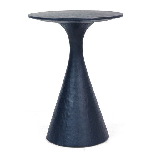 Kaspar Blue Faux Gesso Side Table by Julian Chichester 