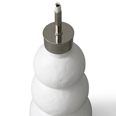 Paris White Gesso Small Lamp by Julian Chichester 