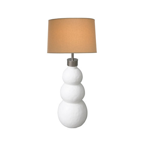 Paris White Gesso Small Lamp by Julian Chichester 