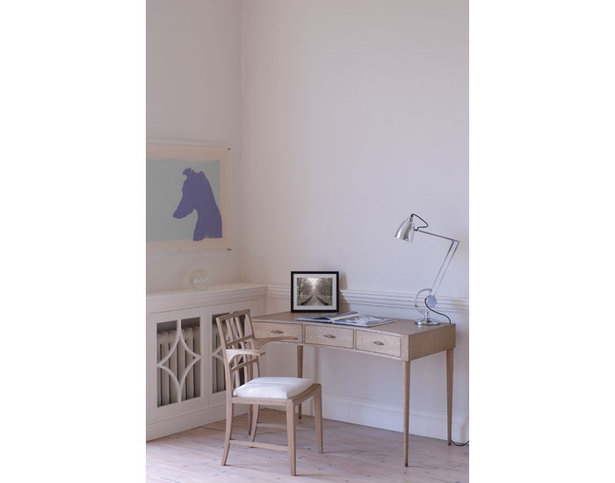 Percy Weathered Grey Oak Dressing Table by Julian Chichester 