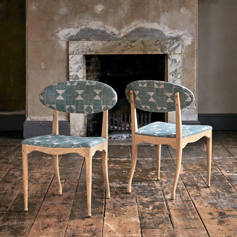 Moose Bleached Oak Washed Single Chair by Julian Chichester 
