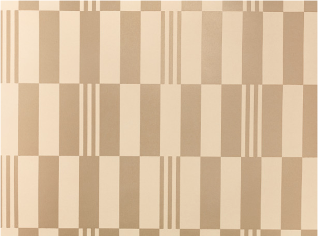 Checkerboard Metallic Wallcovering Champagne by Kirkby Design 