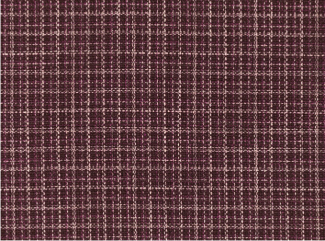 Check Plum by Kirkby Design