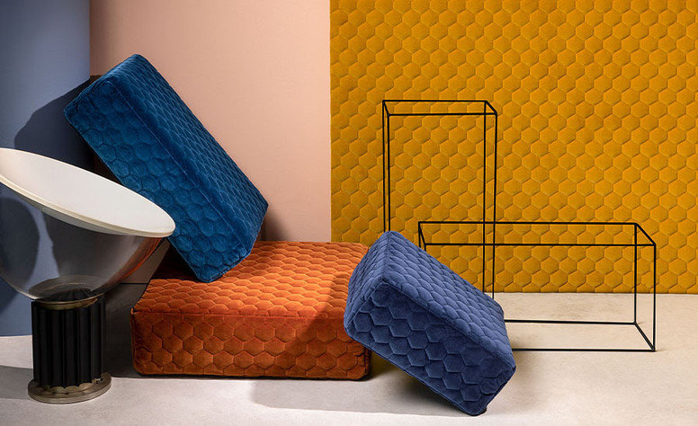 Cloud II FR Ochre by Kirkby Design