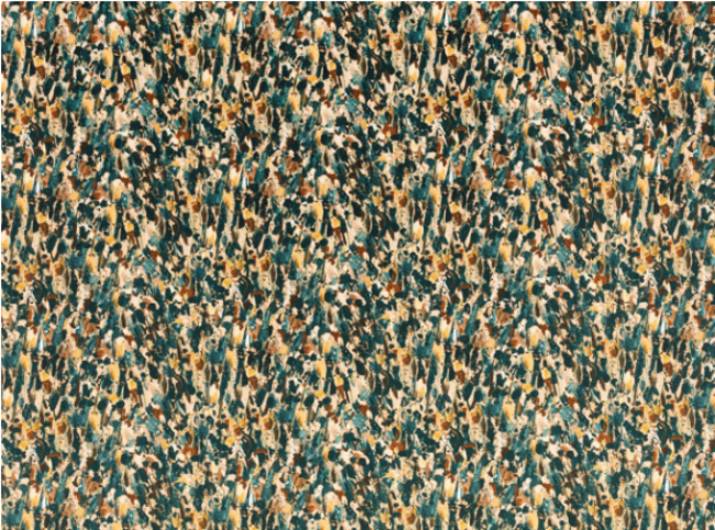 Explode Night Garden Fabric by Kirkby Design